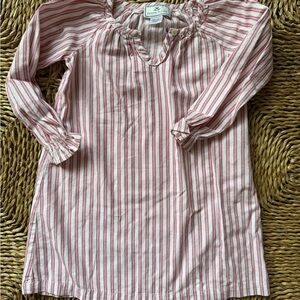 Petite Plume Pink Striped Kids Nightgown